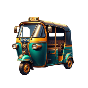 Charter Keke - Tricycle illustration